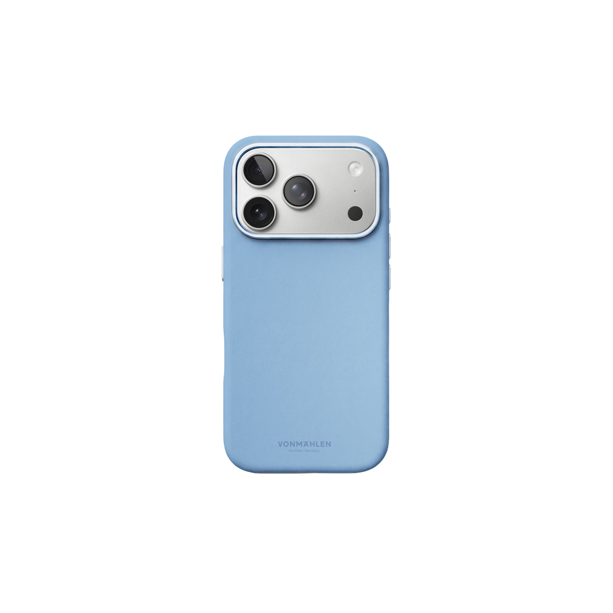 Vonmaehlen Soft Silicone Case for iPhone 18 Pro - Light Blue