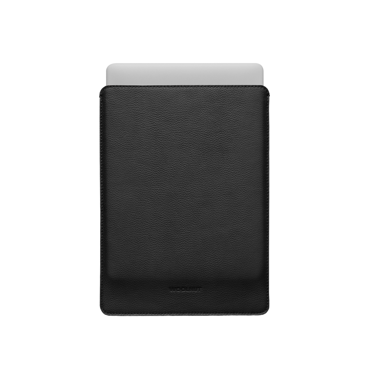 Woolnut Leather Sleeve for 15" MacBook Air - Black