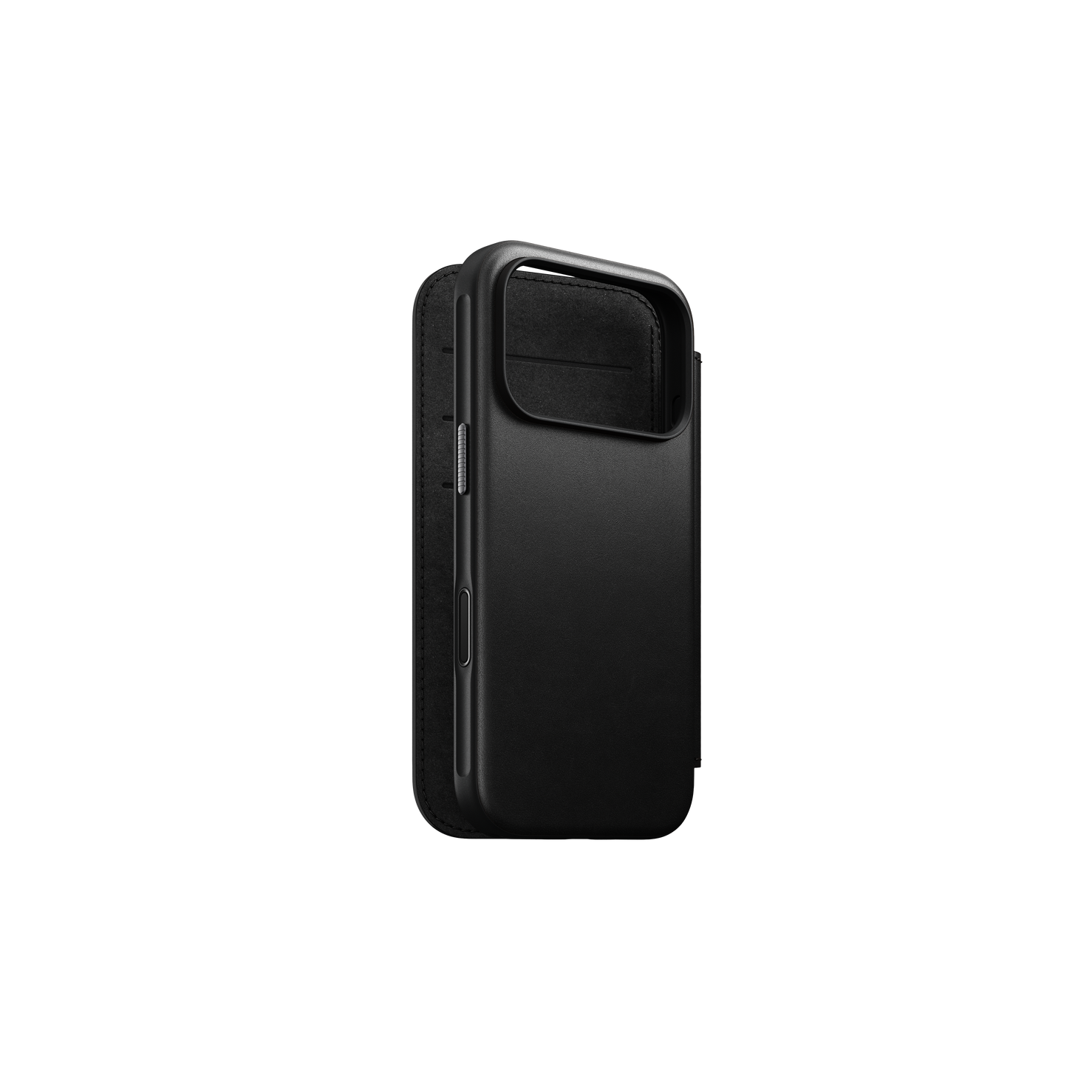 Nomad Modern Folio with Camino Leather for iPhone 18 Pro - Black