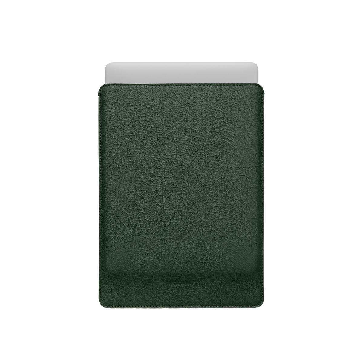 Woolnut Leather Sleeve for 15" MacBook Air - Green