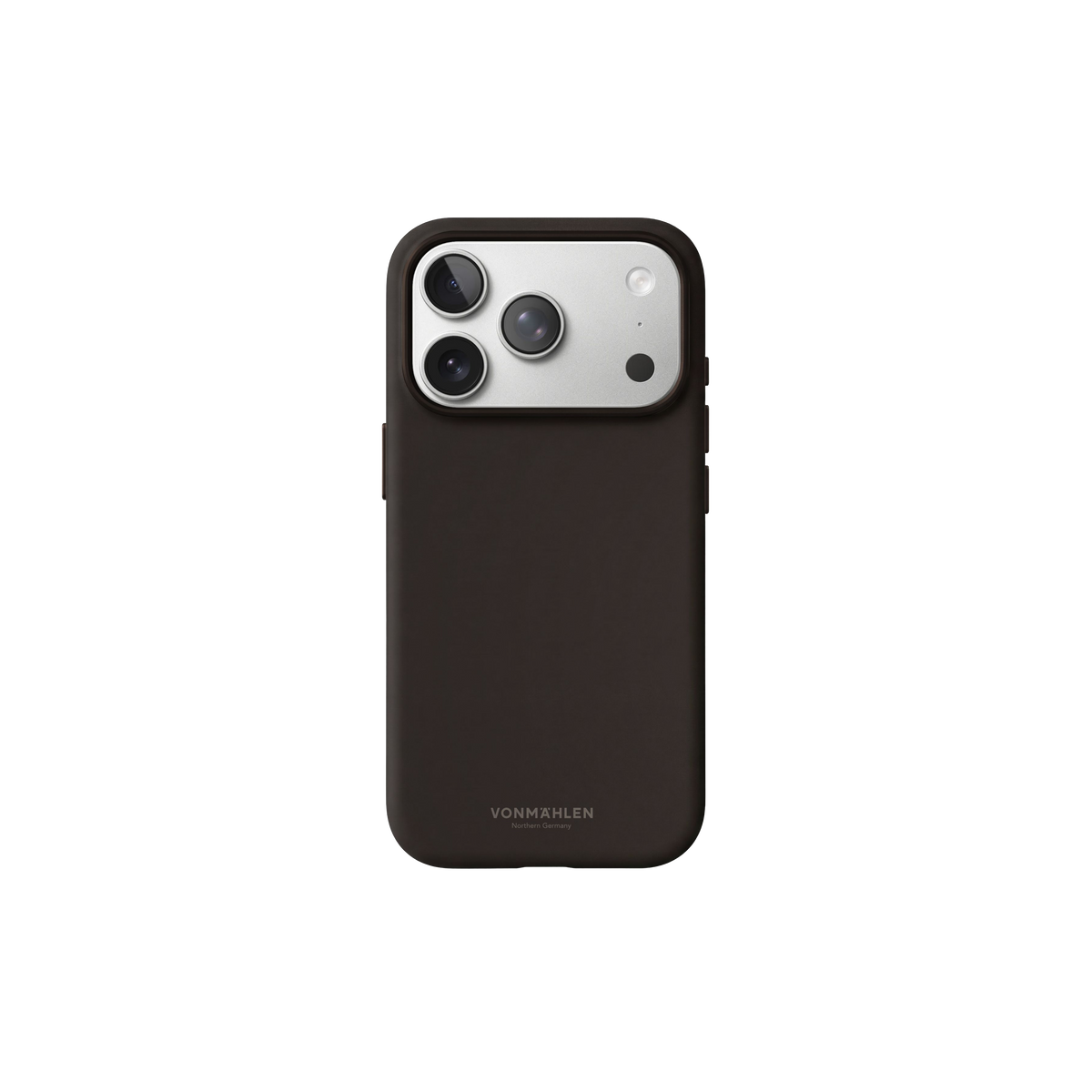 Vonmaehlen Soft Silicone Case for iPhone 18 Pro Max - Brown