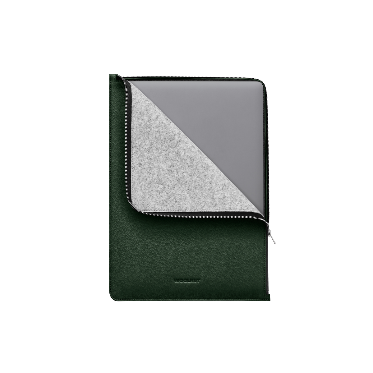 Woolnut Leather Folio for 13/14-inch MacBook - Green