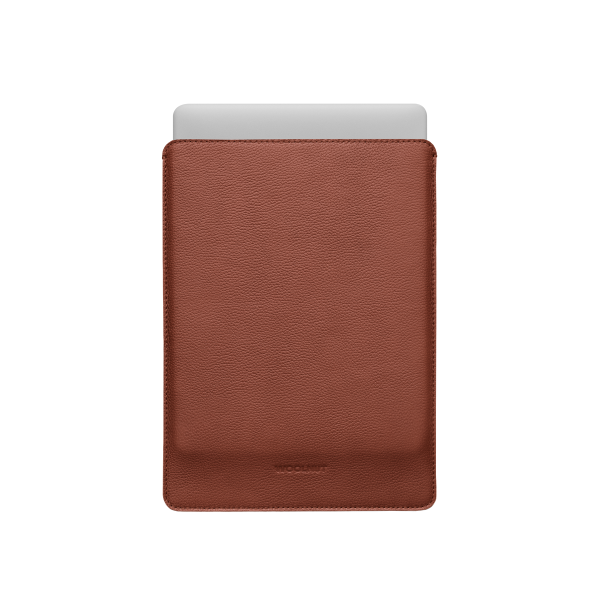 Woolnut Leather Sleeve for 15" MacBook Air - Cognac