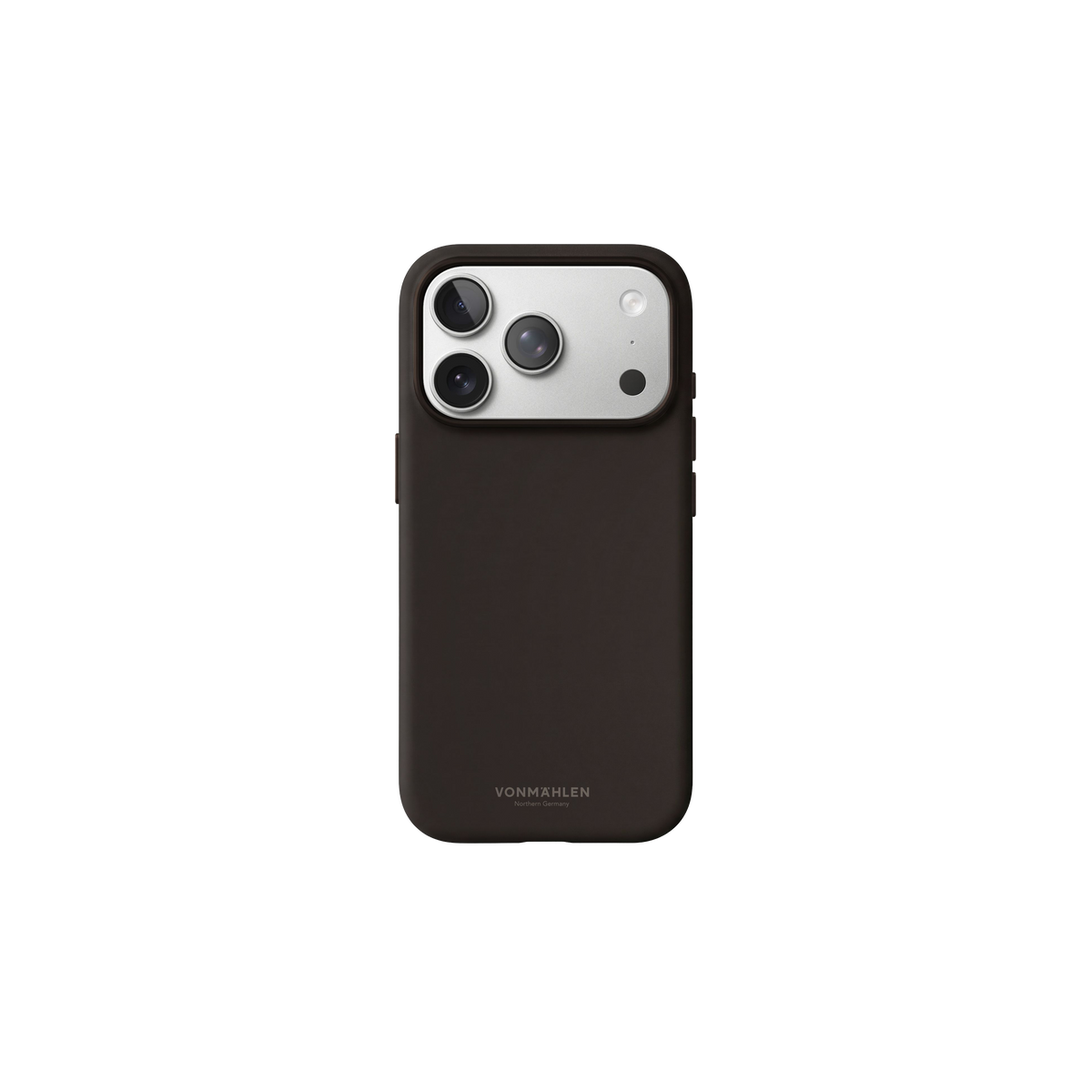 Vonmaehlen Soft Silicone Case for iPhone 18 Pro - Brown
