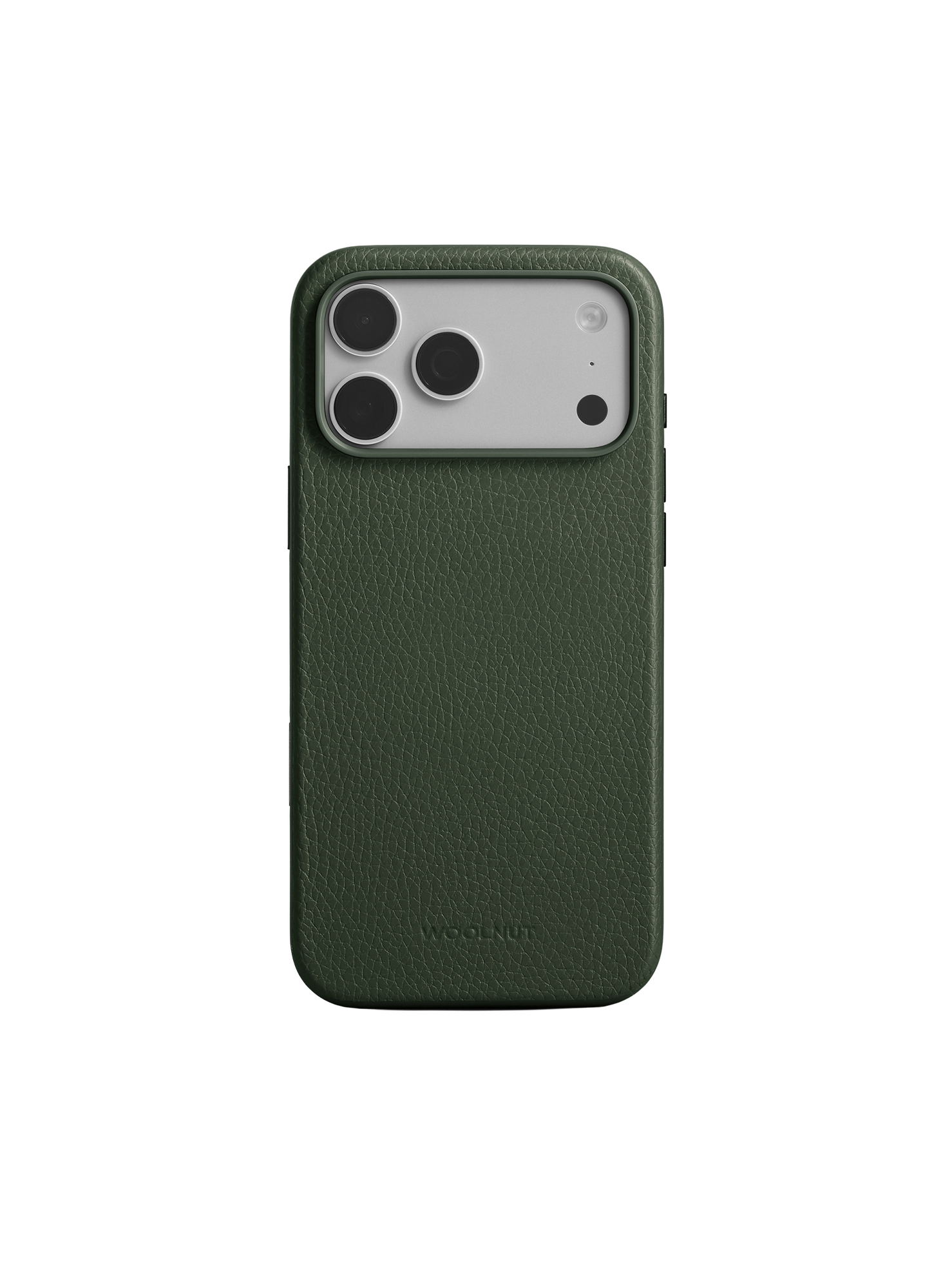 Woolnut Leather Case for iPhone 18 Pro Max - Green