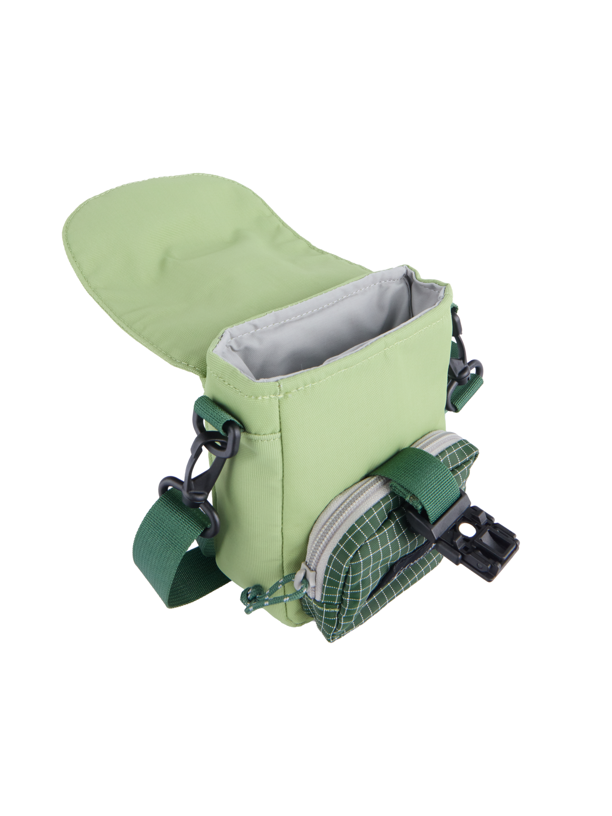 Long Weekend Crossbody Camera Pouch - Moss Green