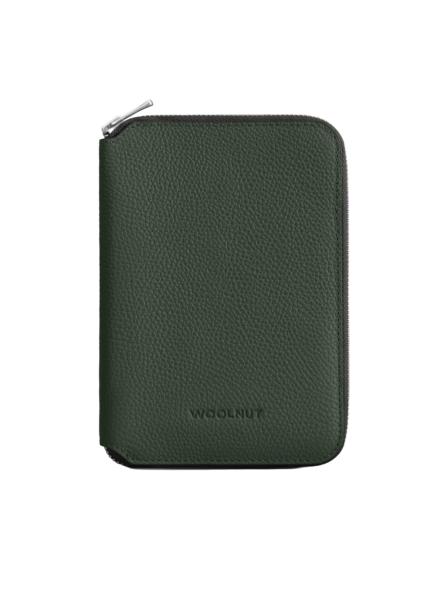 Woolnut Leather Travel Folio - Green