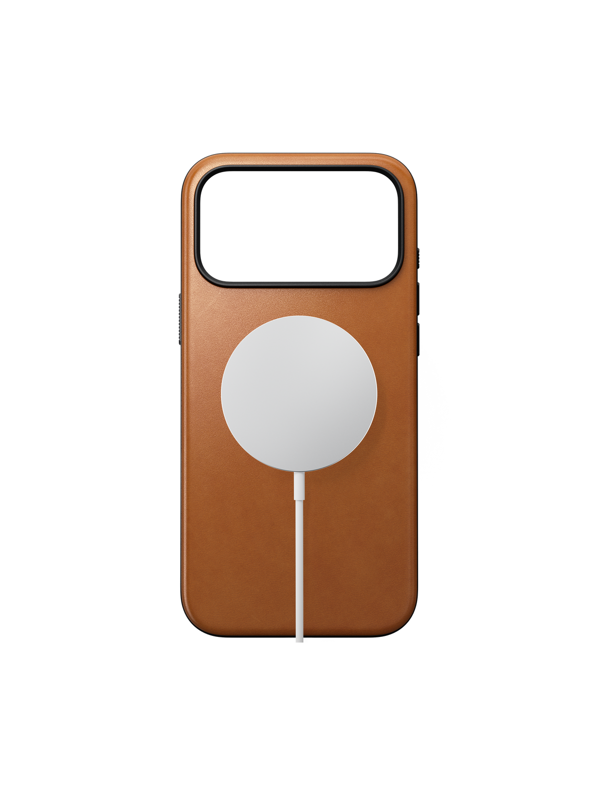 Nomad Modern Case with Horween Leather for iPhone 18 Pro Max - Saddle