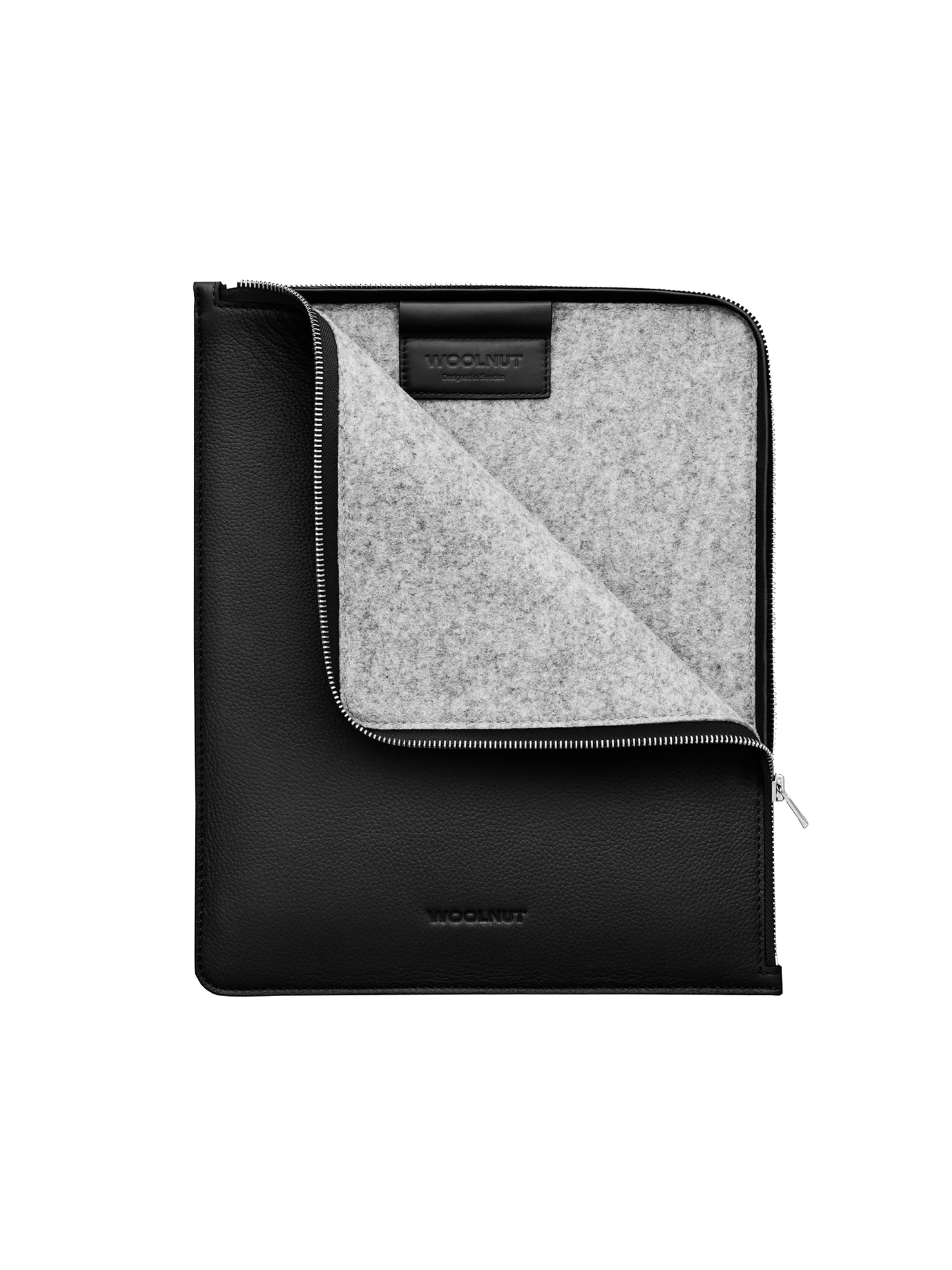 Woolnut Leather Folio for 13-inch iPad Pro & Air - Black