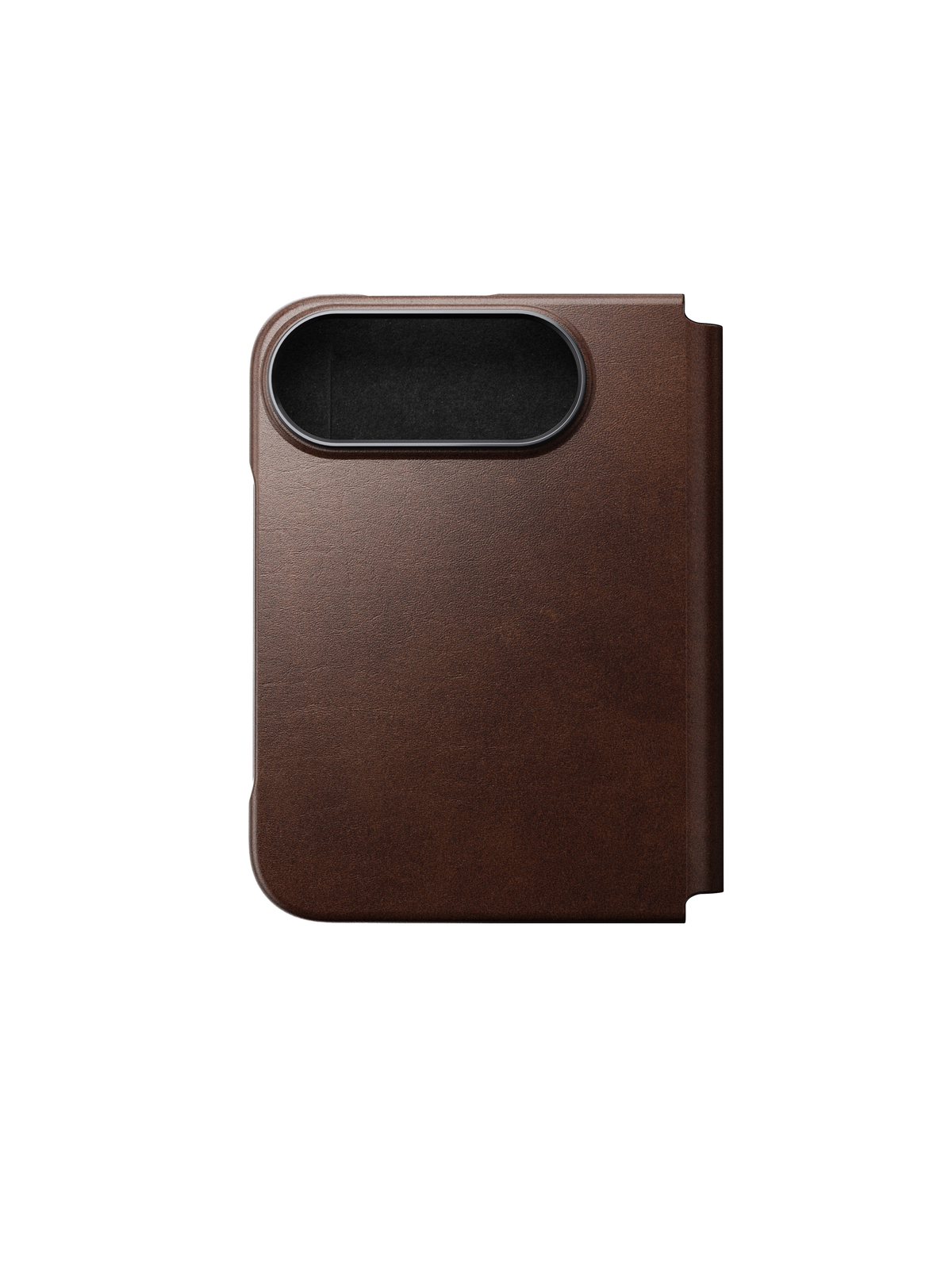 Nomad Traditional Folio with Horween Leather for iPhone Duo - Rustic Brown