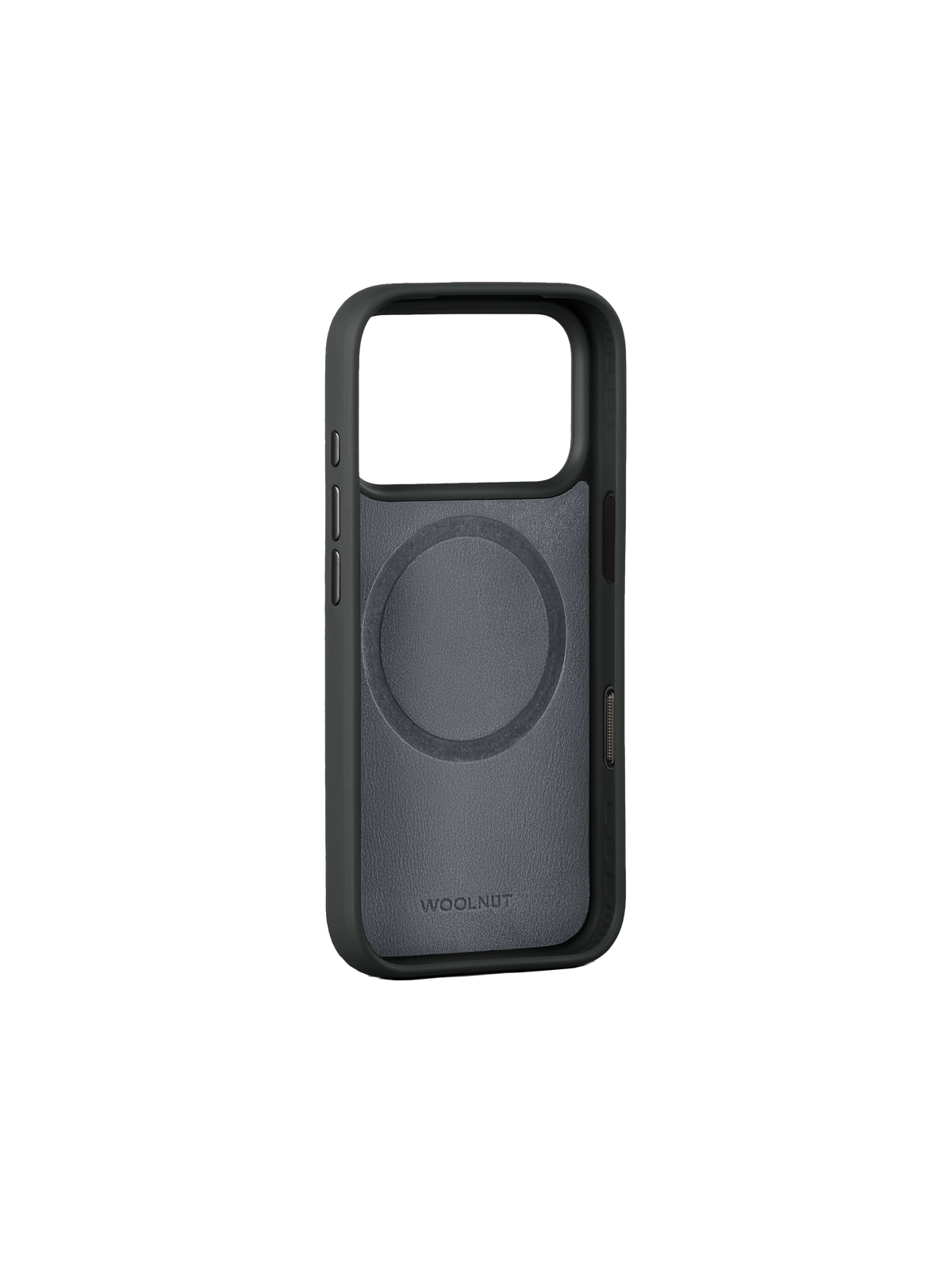 Woolnut Leather Case for iPhone 18 Pro - Black