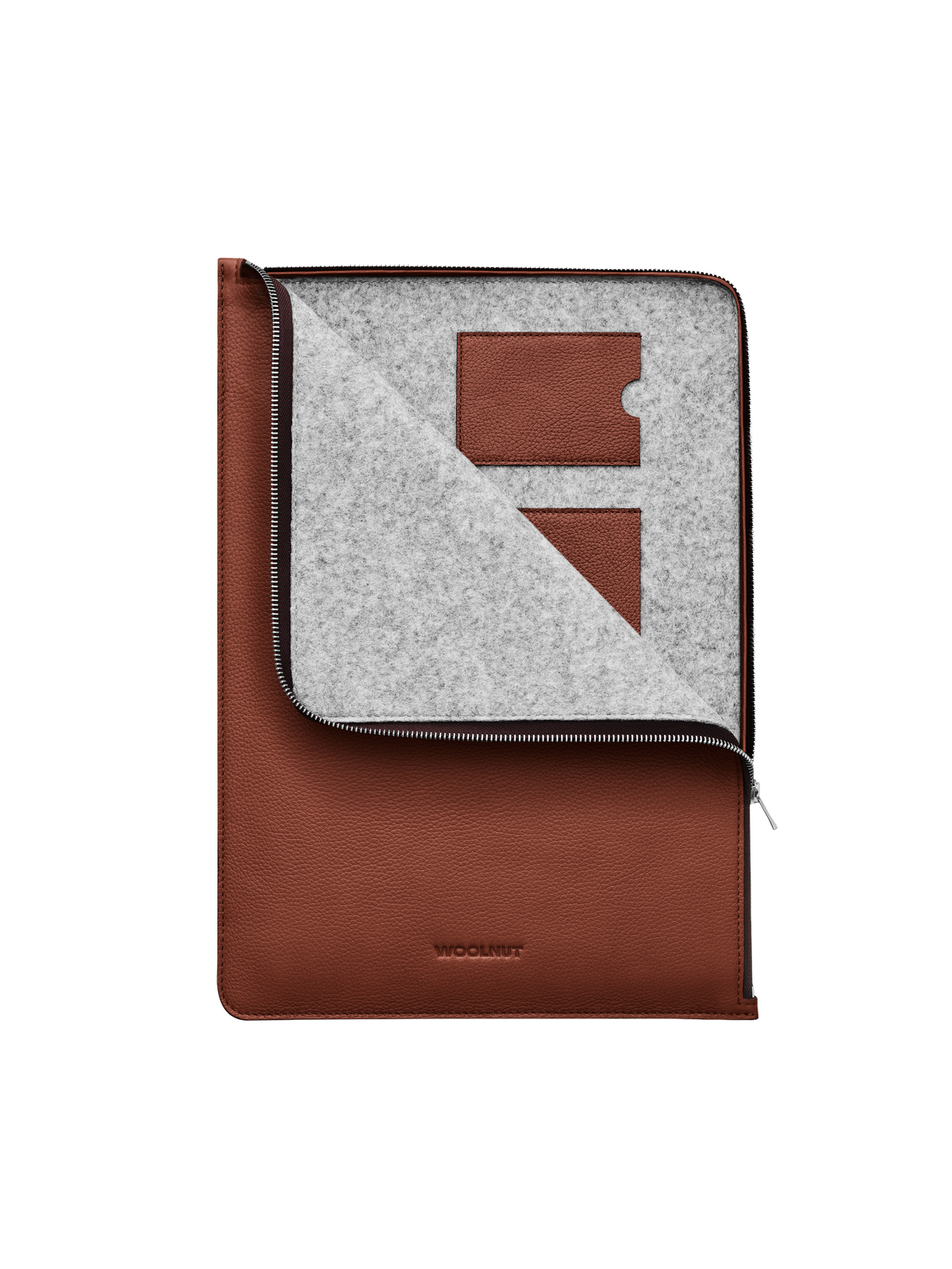 Woolnut Leather Folio for 13/14-inch MacBook - Cognac