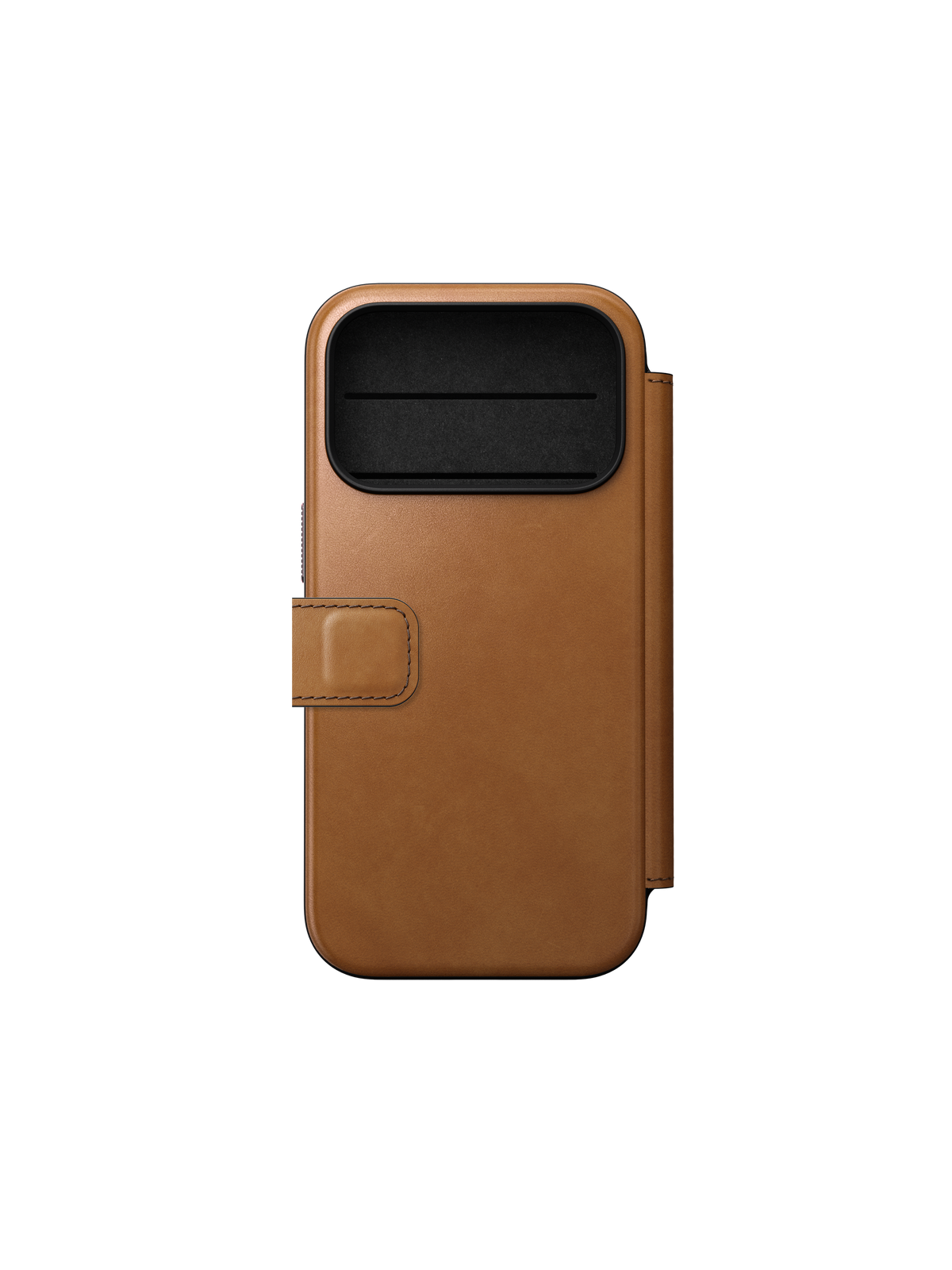 Nomad Modern Folio with Camino Leather for iPhone 18 Pro - English Tan
