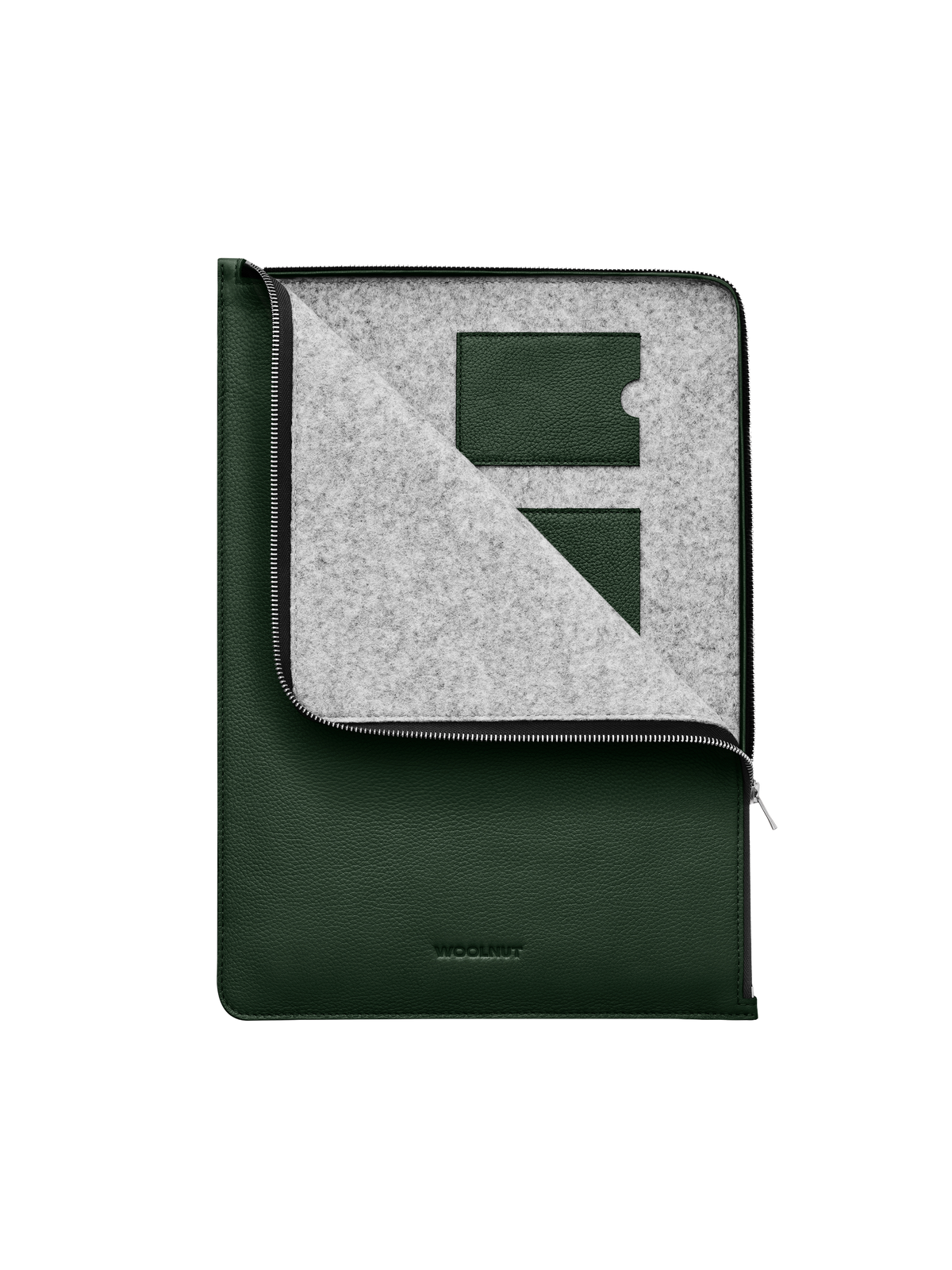 Woolnut Leather Folio for 15" MacBook Air - Green