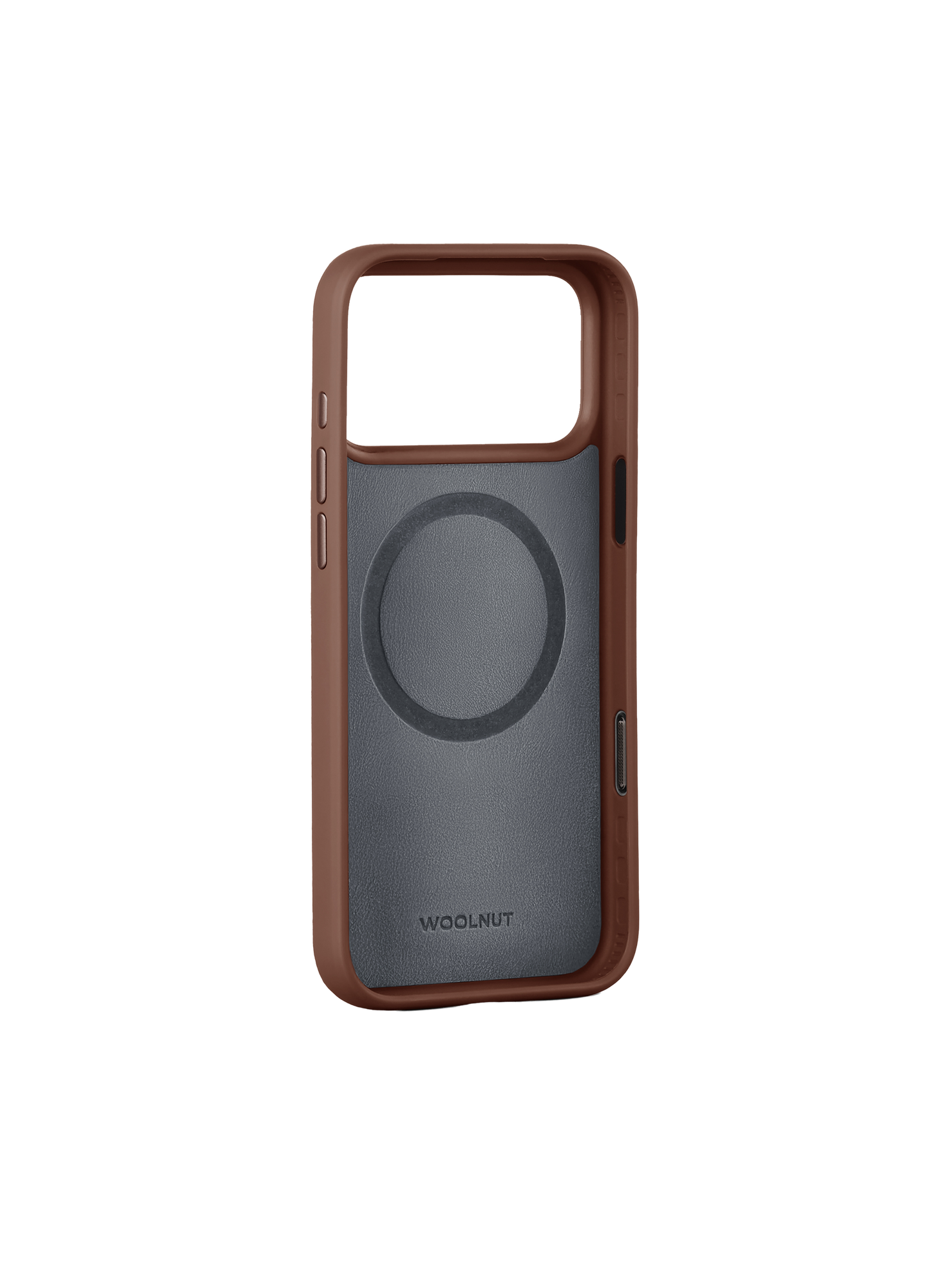 Woolnut Leather Case for iPhone 18 Pro Max - Cognac