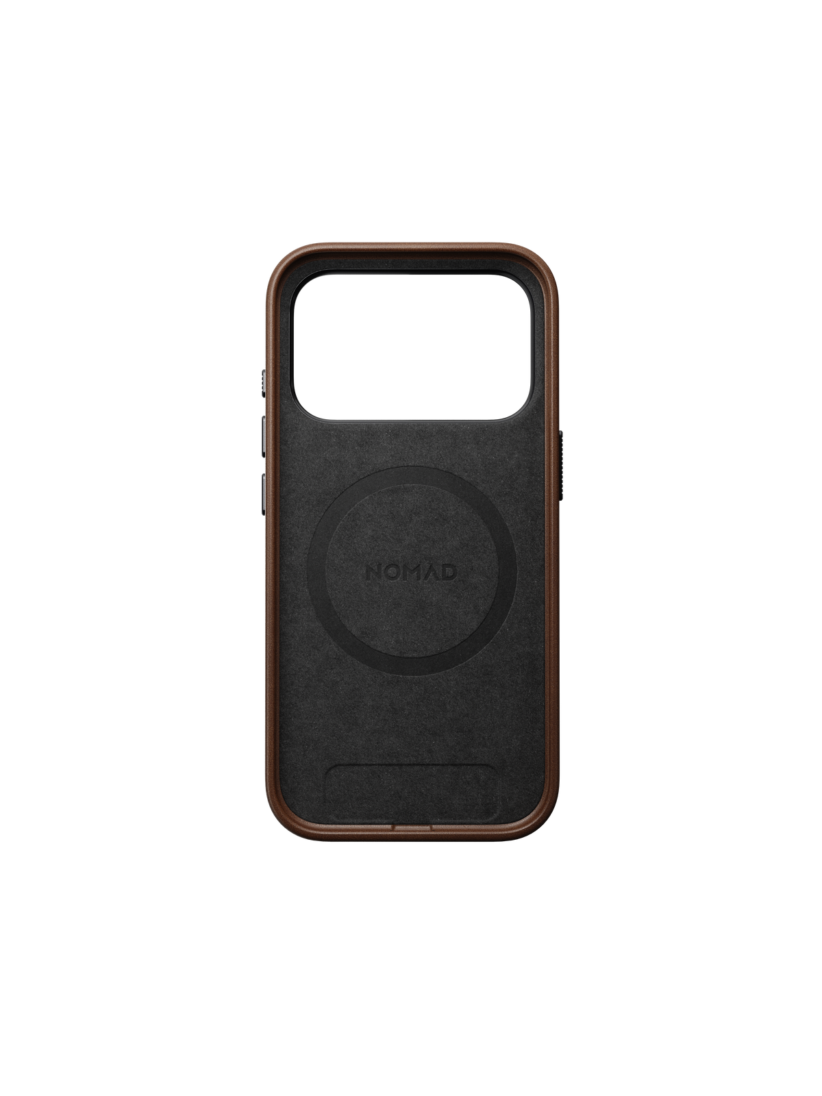 Nomad Traditional Case with Camino Leather for iPhone 18 Pro - Brown