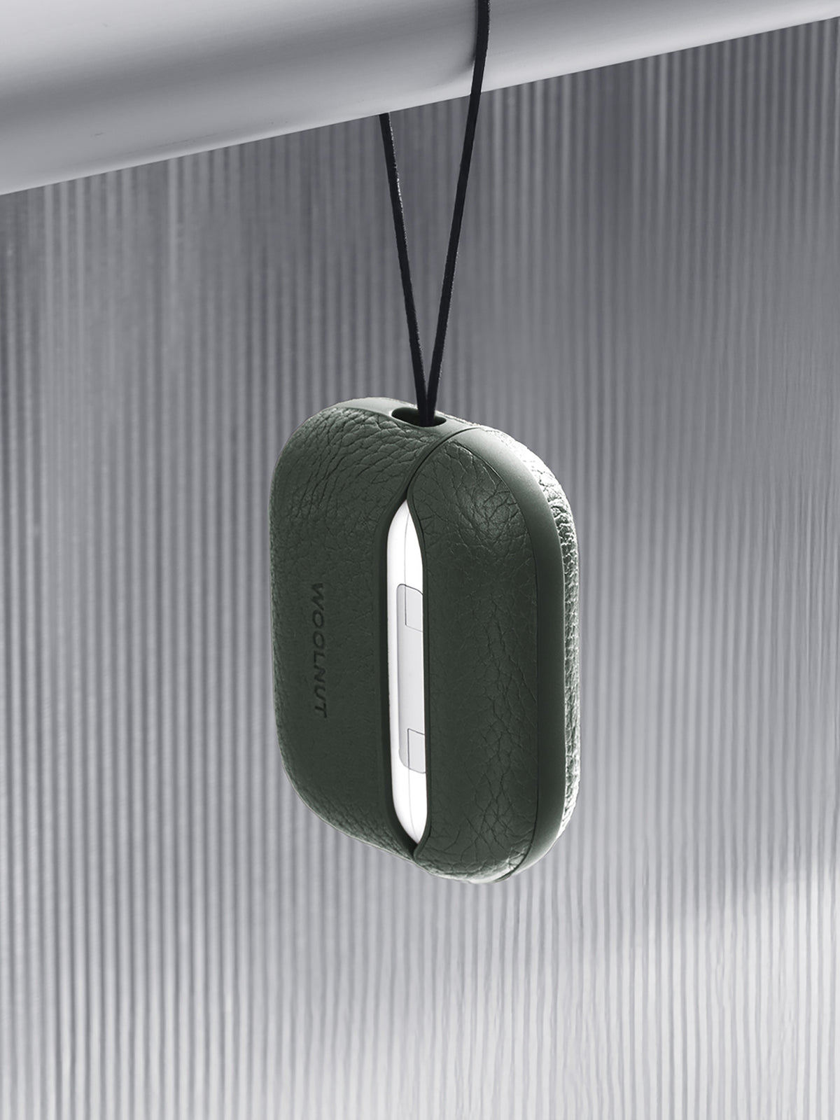 Woolnut Leather Case for AirPods Pro 3 - Green