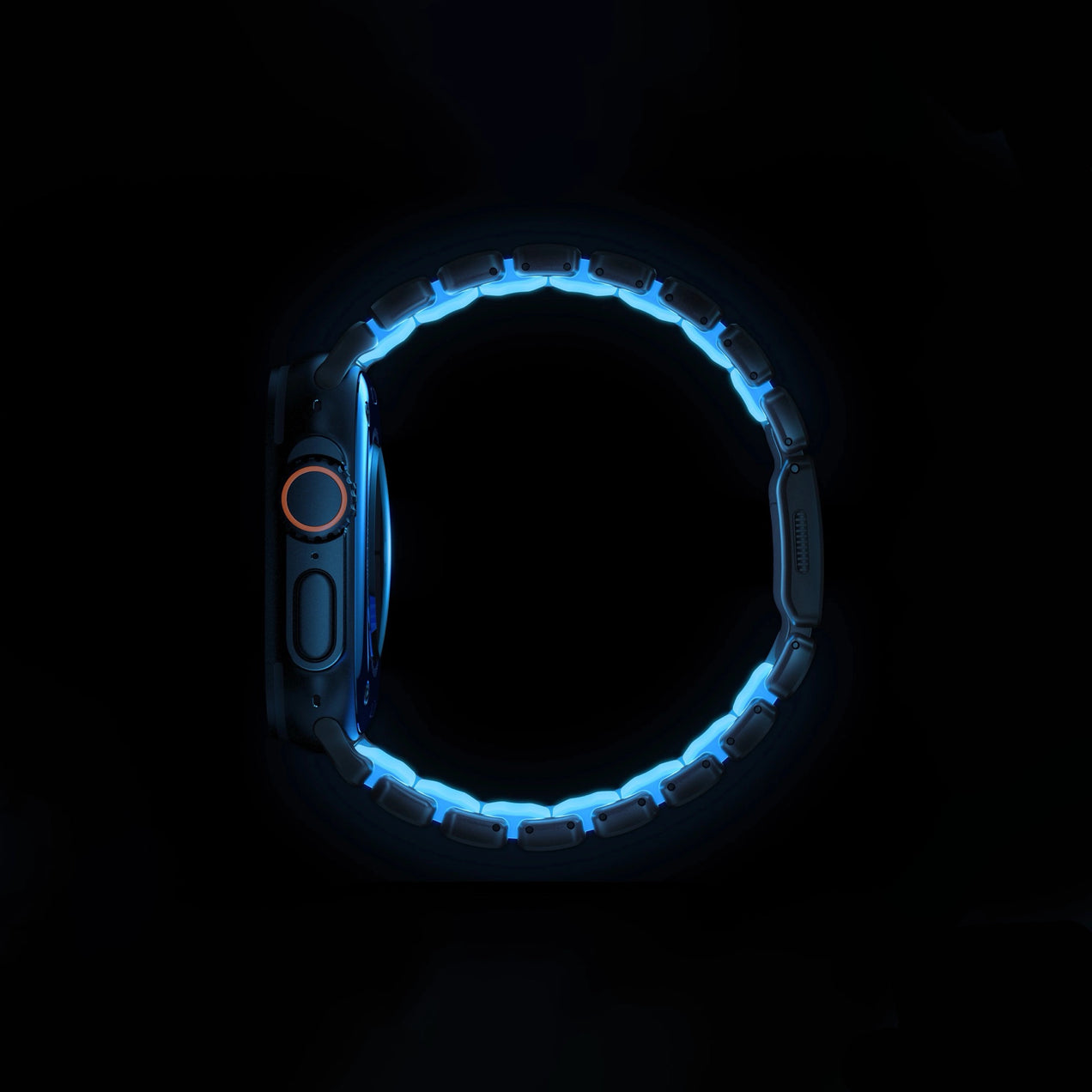 Stratos Band Icy Blue Glow
