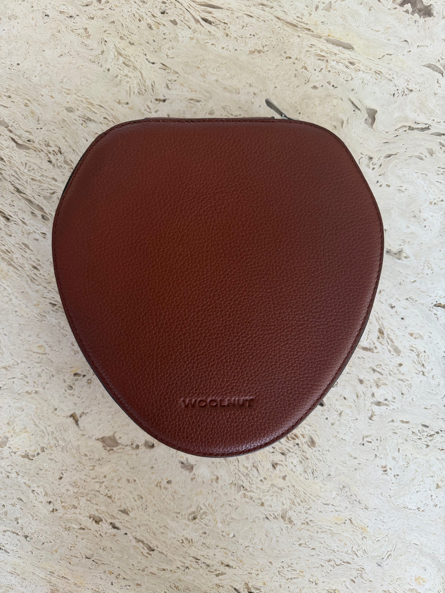 Woolnut Leather Case for AirPods Max - Cognac - Open Box