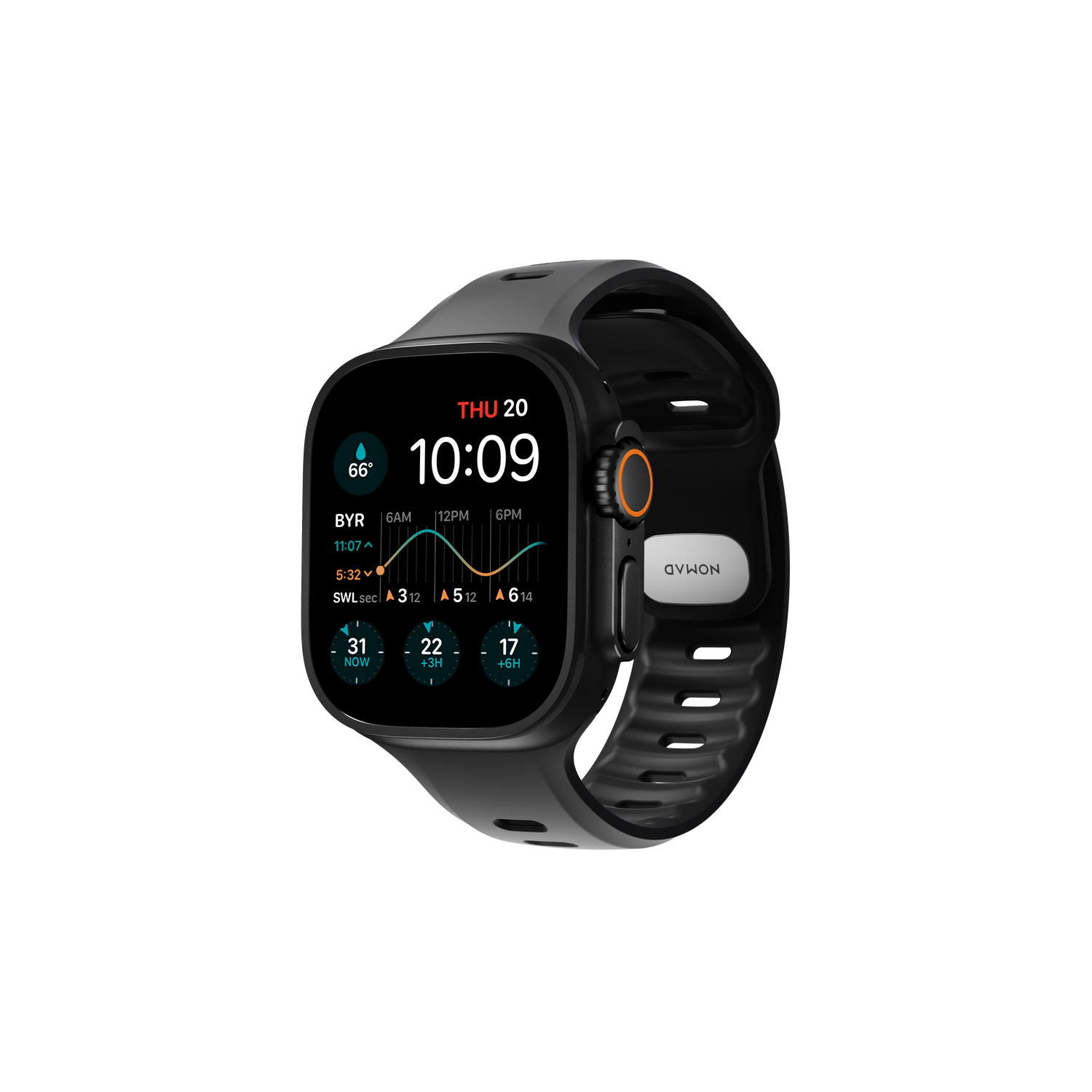 Nomad Tempo Band - 49mm - Black