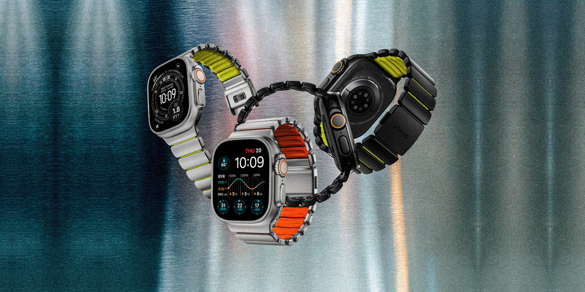 Nomad Stratos Band - 49mm - Black Titanium - Black
