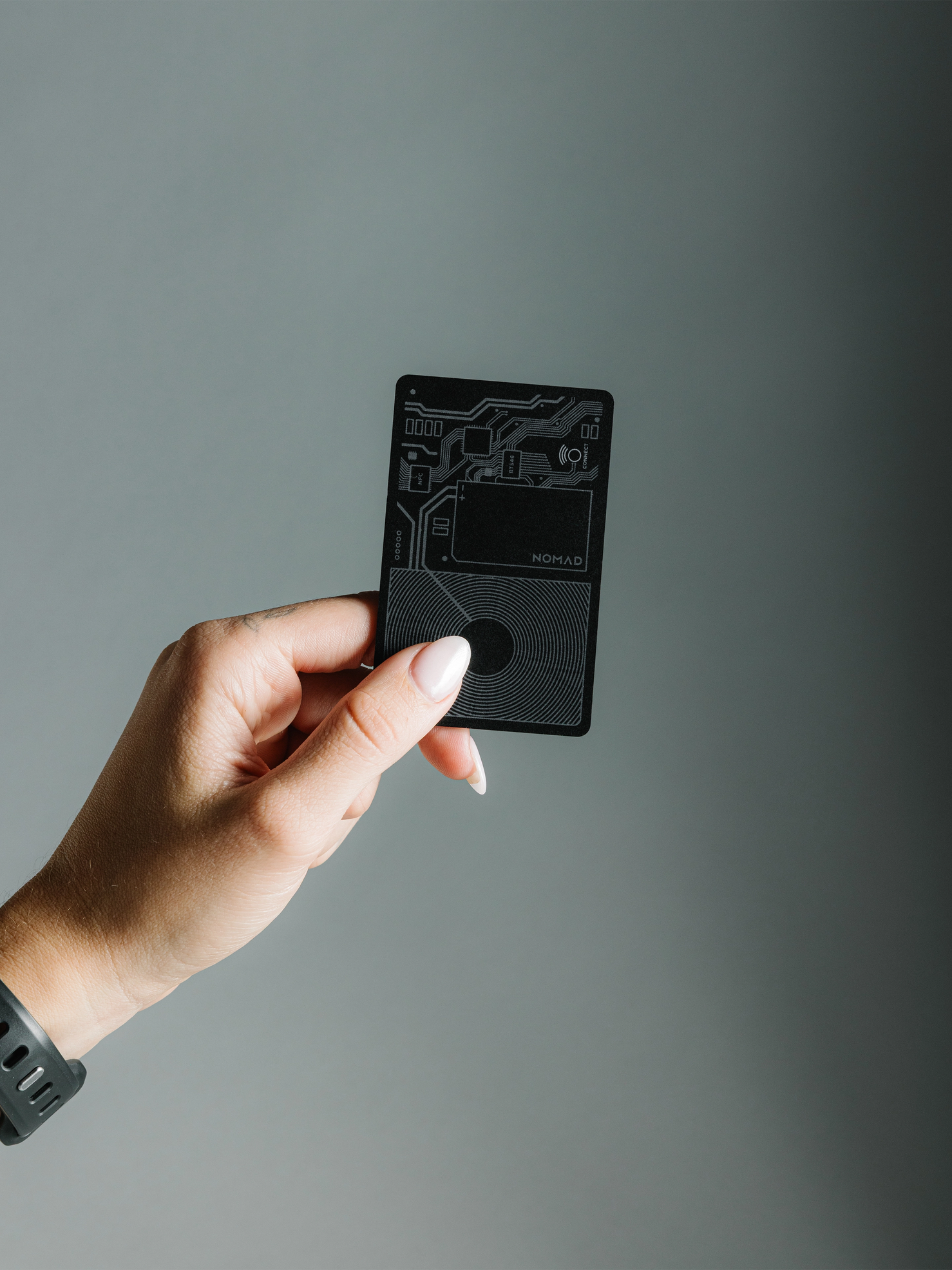 Nomad Tracking Card Air - Black - Google (Find Hub)