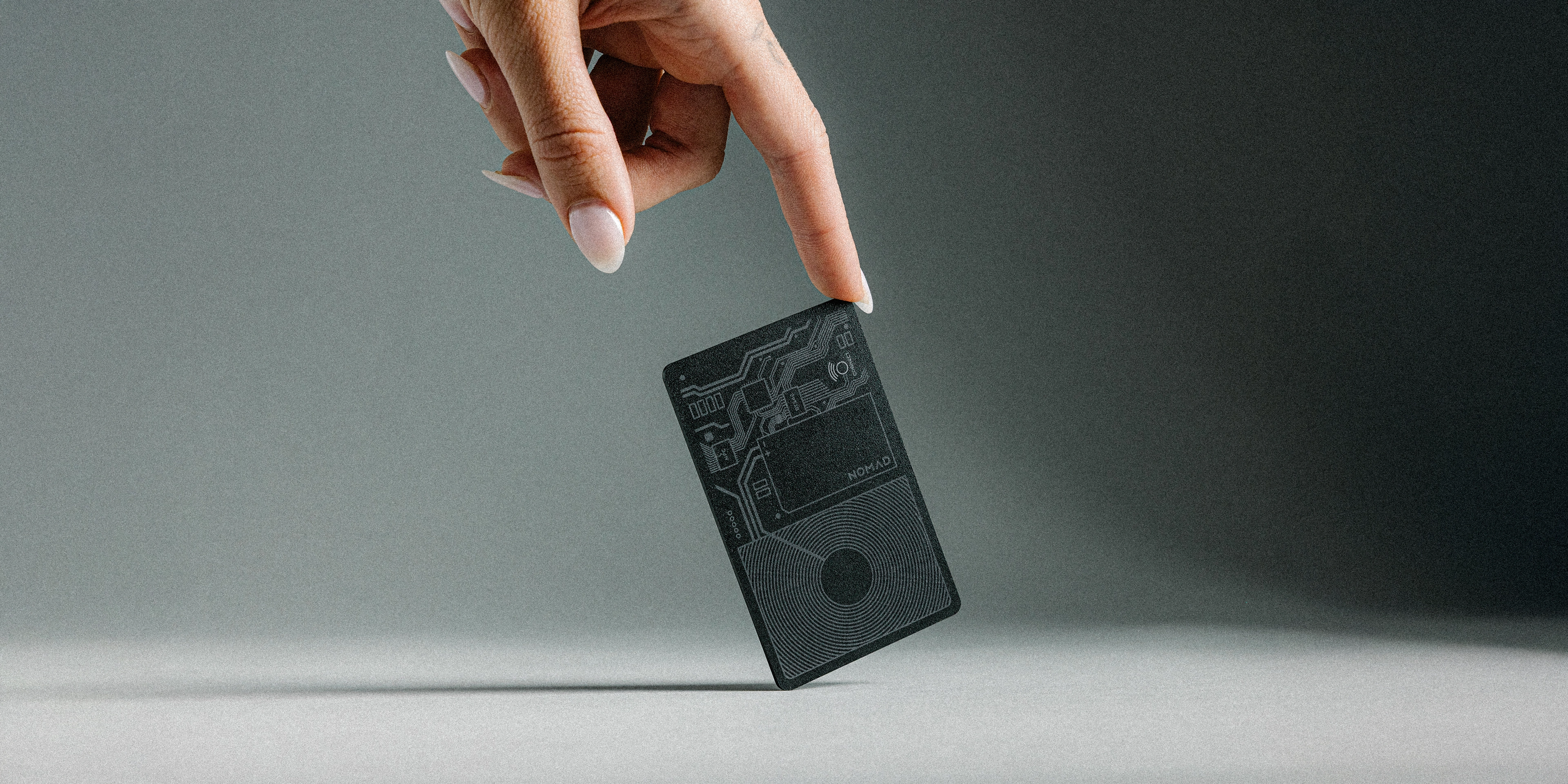 Nomad Tracking Card Air - Black - Google (Find Hub)