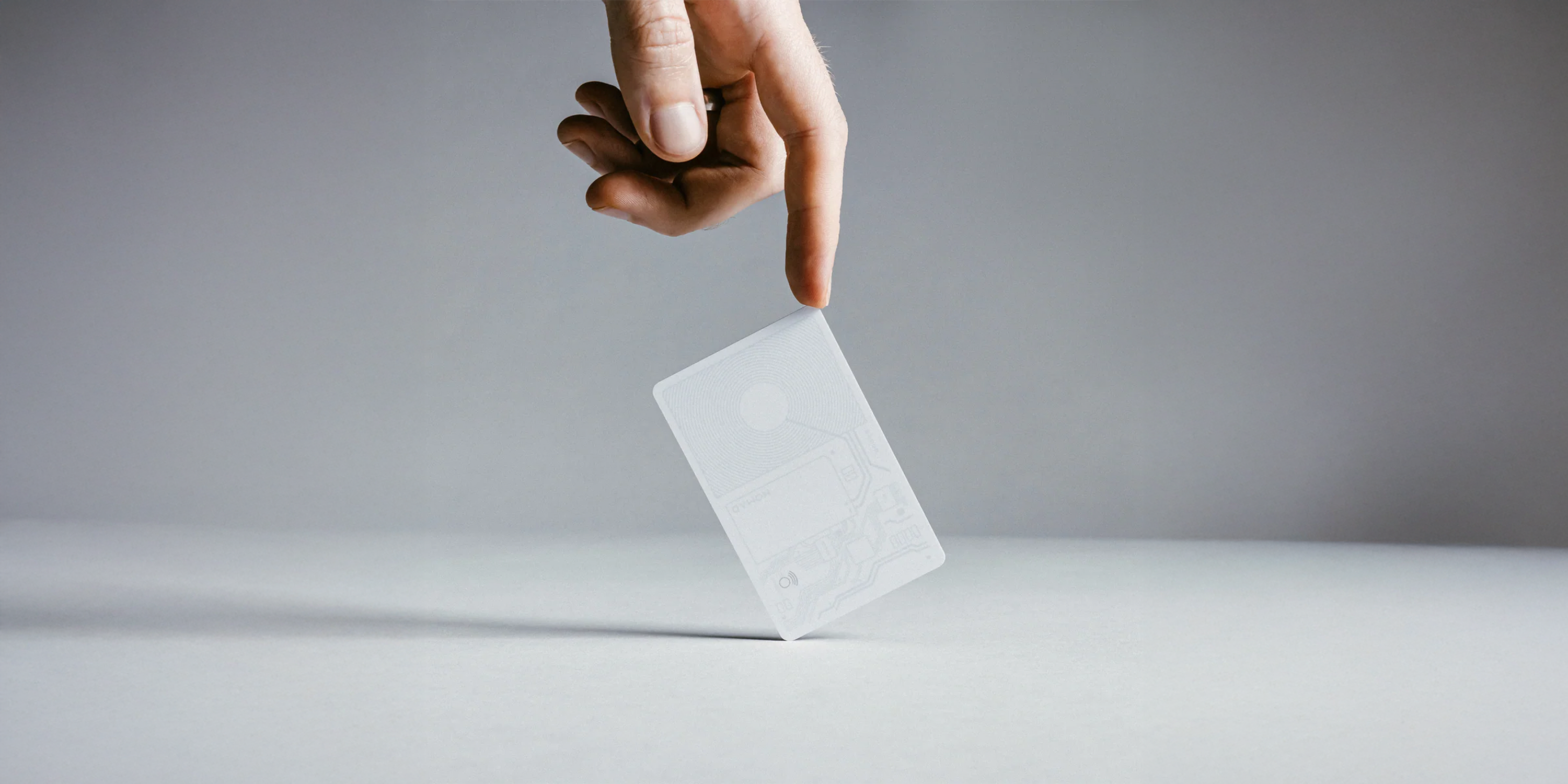Nomad Tracking Card Air - White - Apple (Find My)