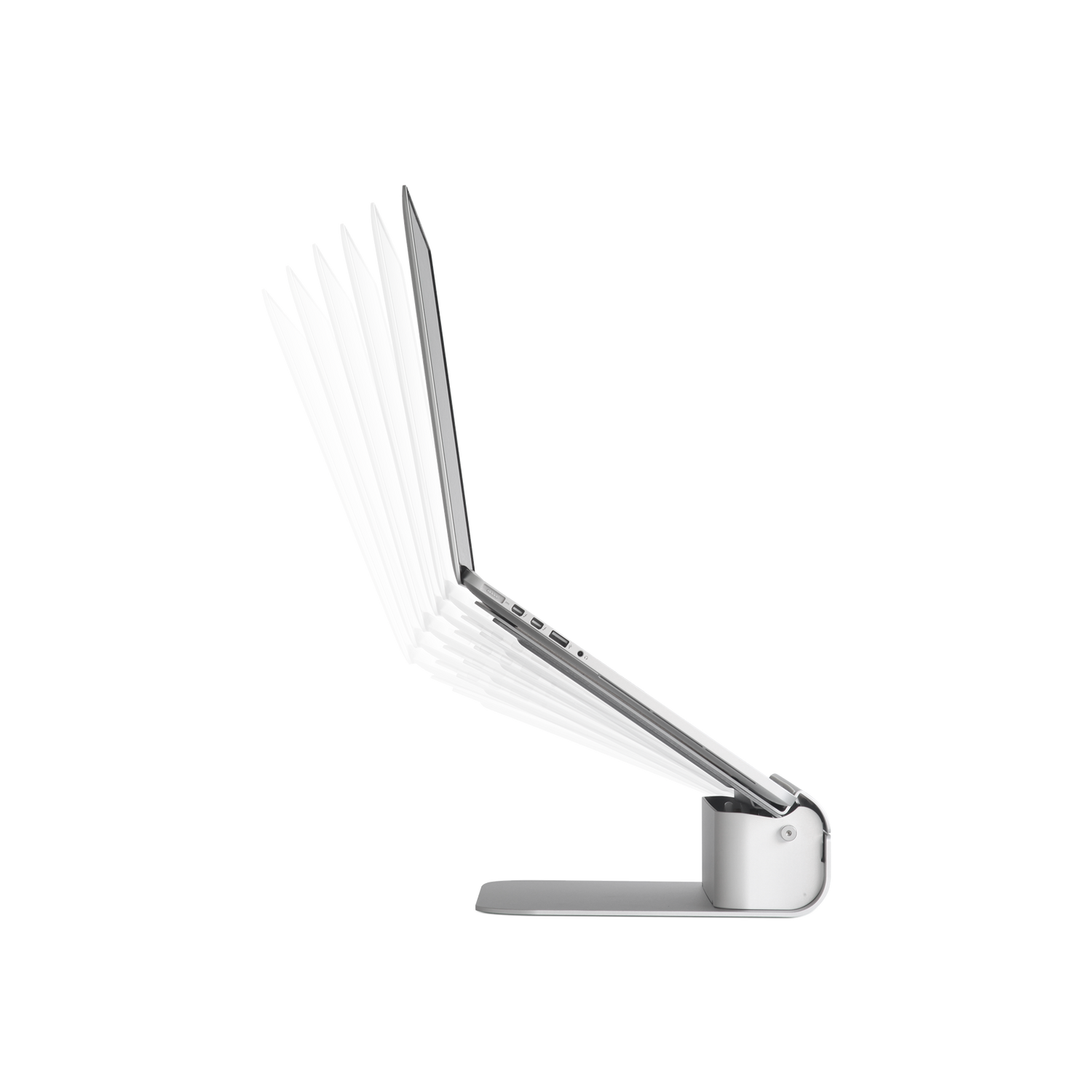 Rain Design iLevel2 Adjustable Height Laptop Stand - Silver