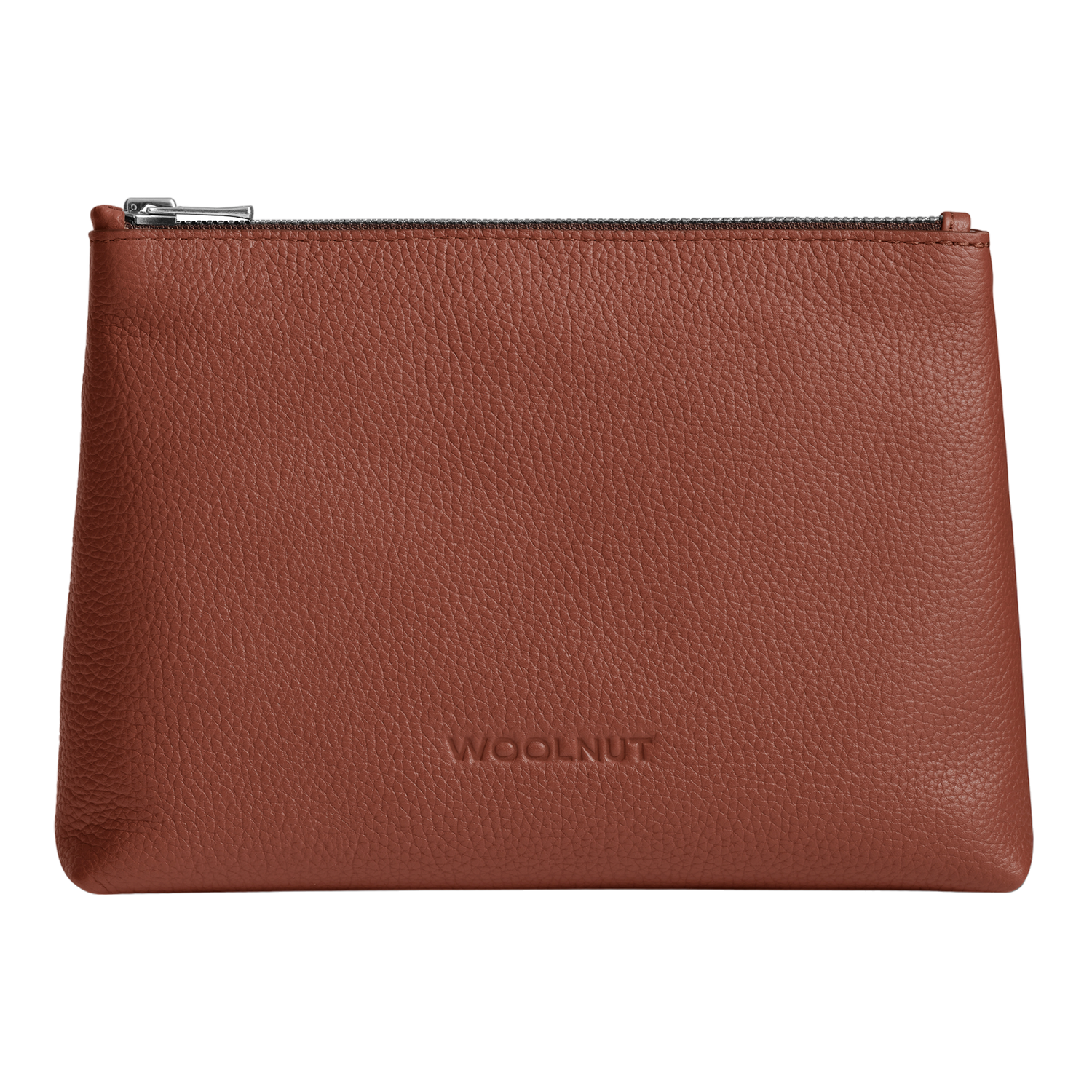 Woolnut Leather Pouch - Cognac