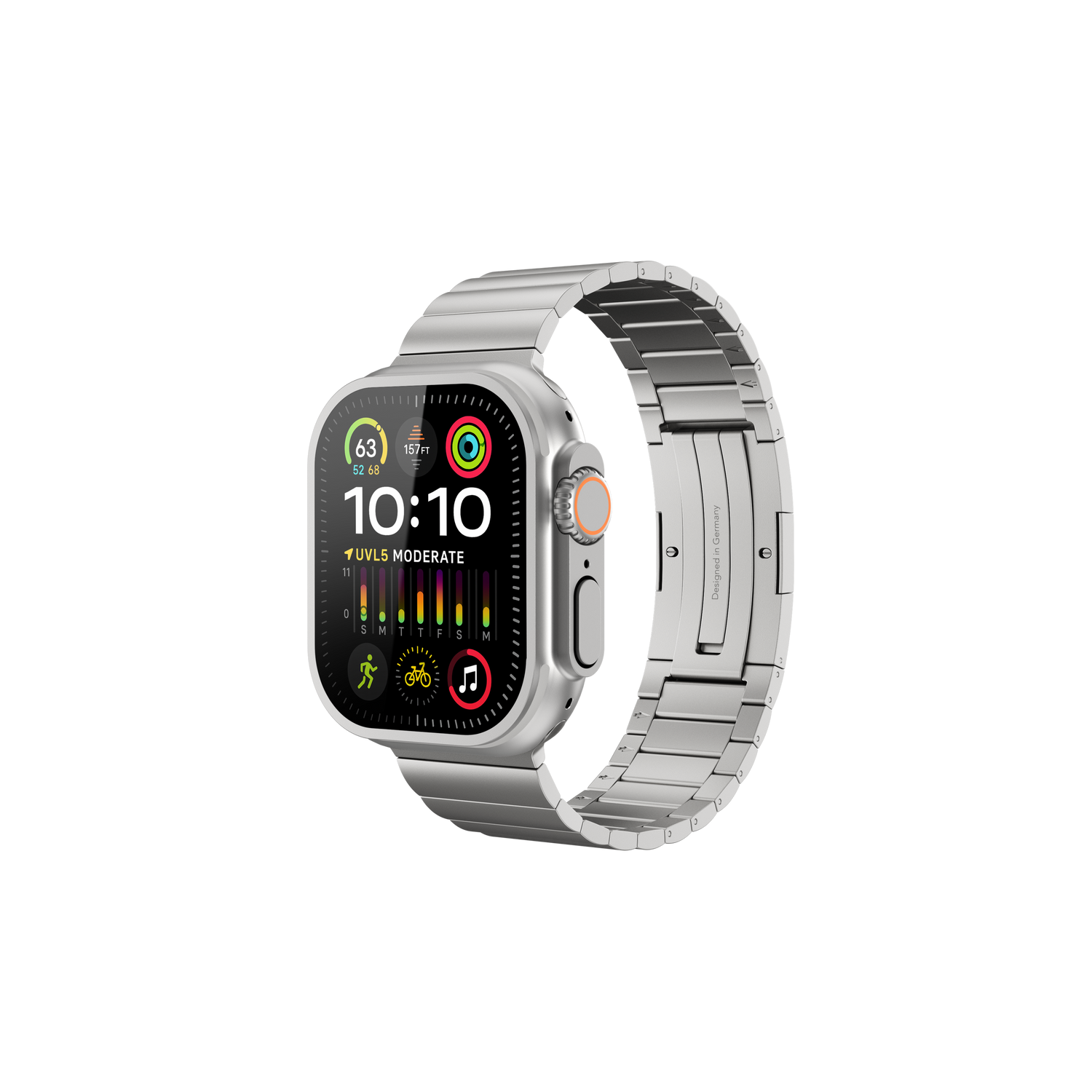 Vonmahlen Titanium Link Bracelet Pro - 46/49mm - Nature
