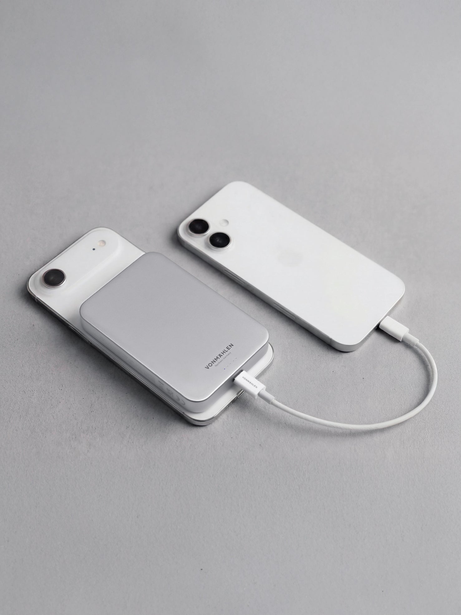 Vonmahlen Evergreen Mag 10,000 mAh 15W Power Bank - White