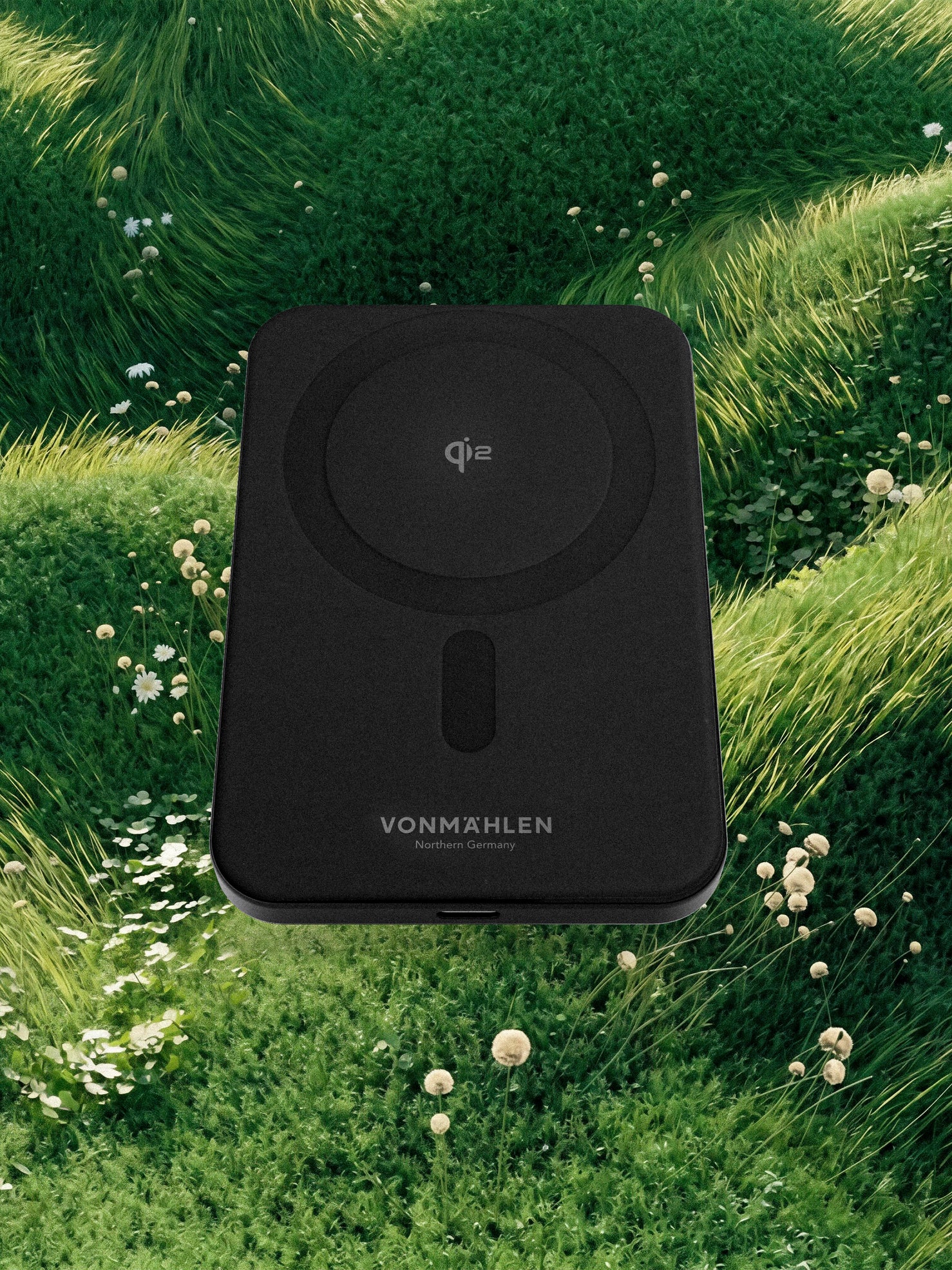 Vonmahlen Evergreen Mag 5,000 mAh 15W Power Bank - Black