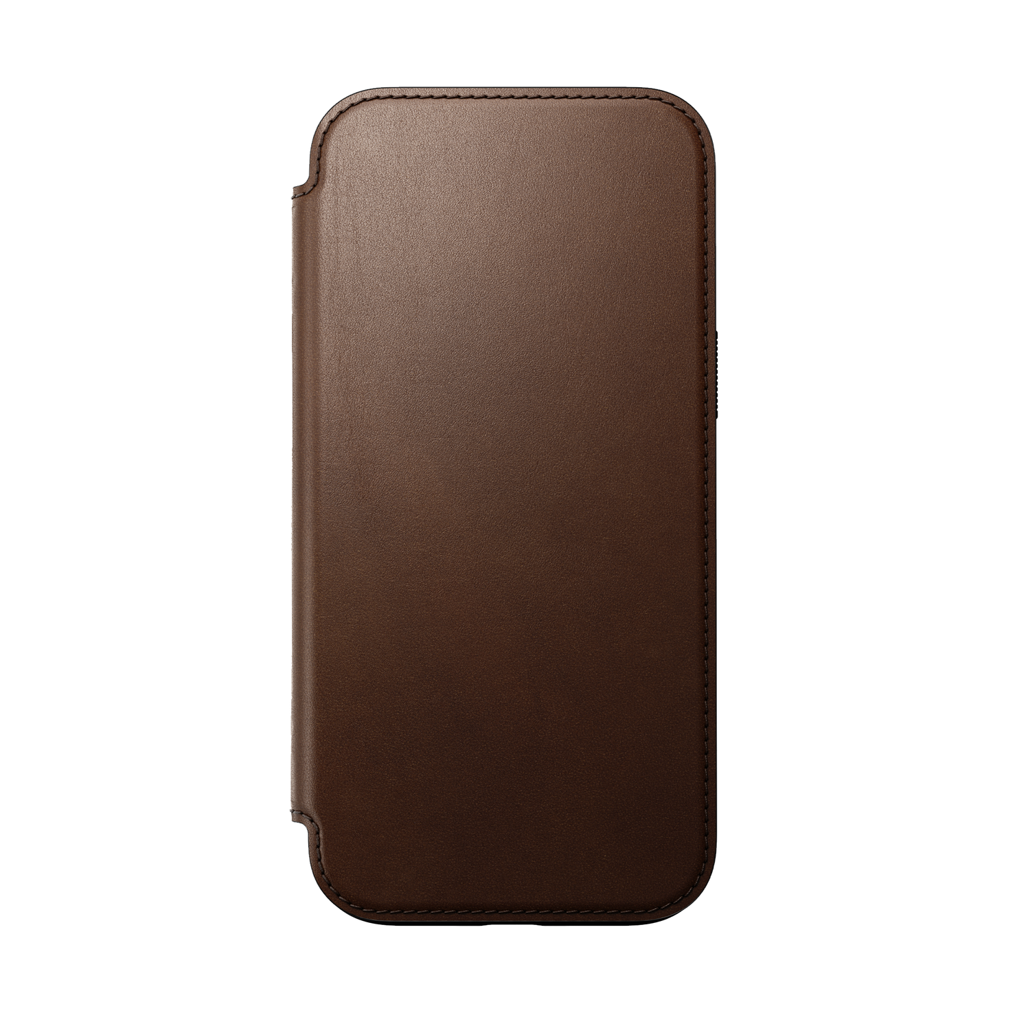 Nomad Modern Leather Folio for iPhone 16 Pro Max - Brown