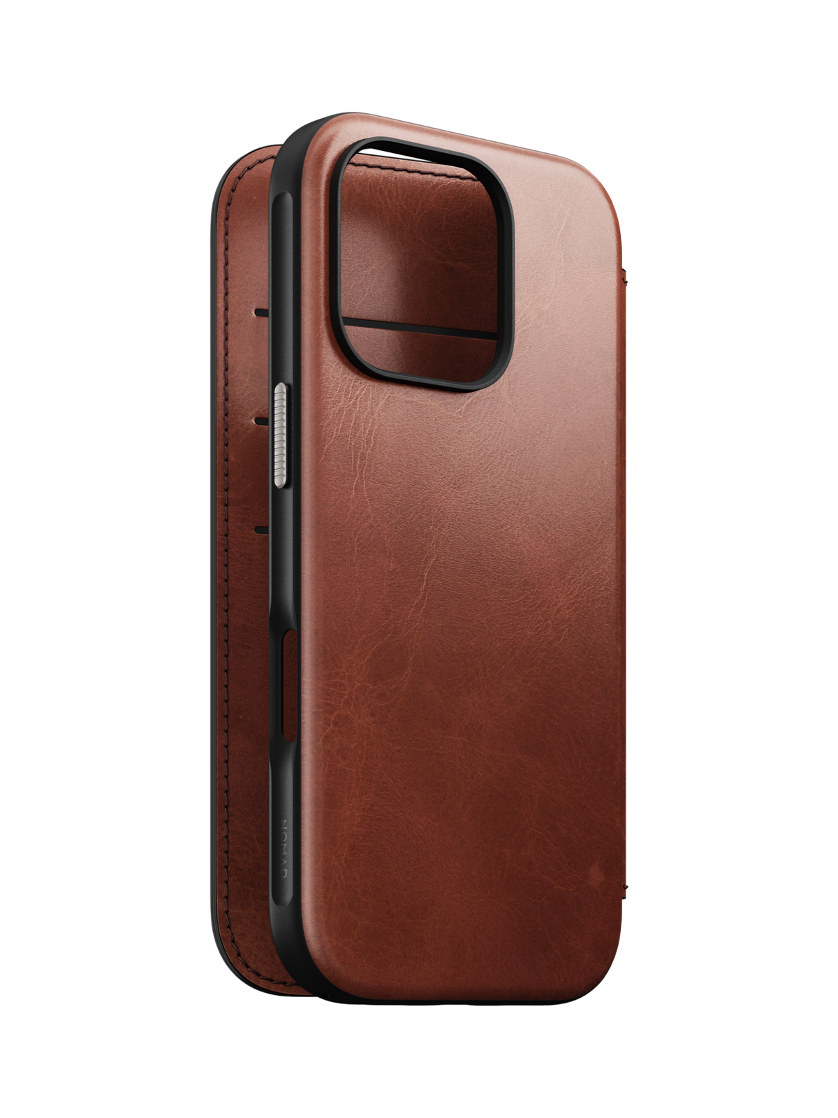 Nomad Modern Leather Folio with Horween Leather for iPhone 16 Pro - Olde Dublin - Limited Edition