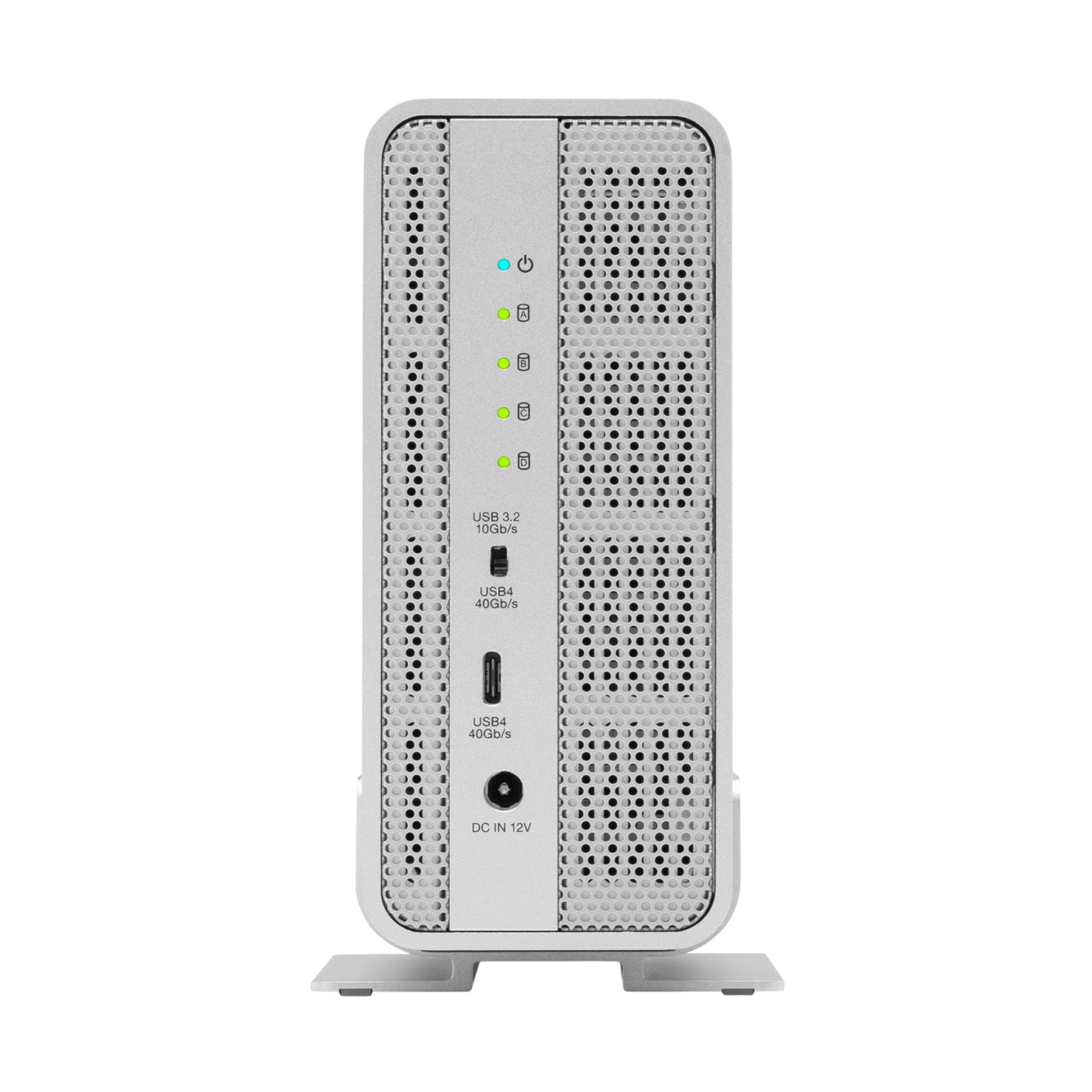 OWC Express 4M2 Four-Slot USB4 NVMe M.2 SSD Enclosure with SoftRAID