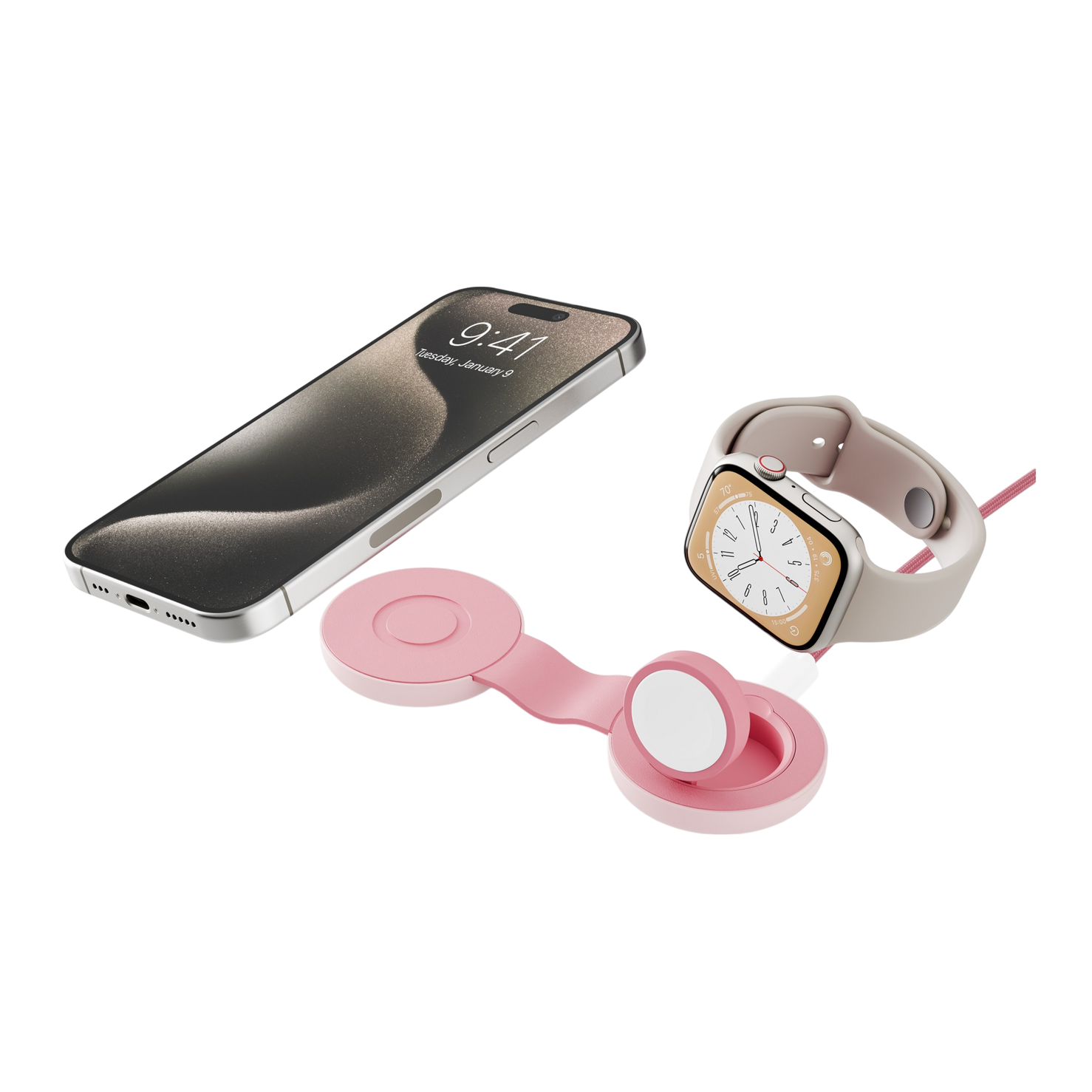 Twelve South ButterFly SE Travel Charger - Pink