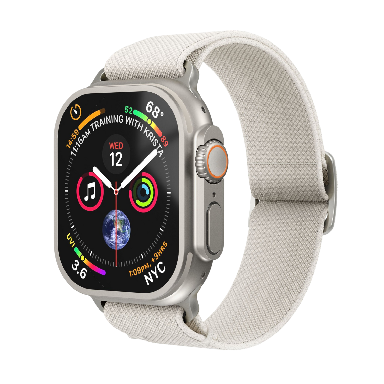 Vonmahlen Classic Nylon Loop - 42mm - Stone