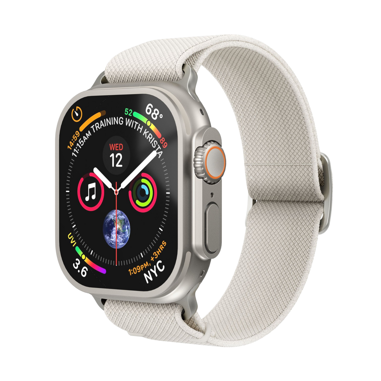 Vonmahlen Classic Nylon Loop - 46/49mm - Stone