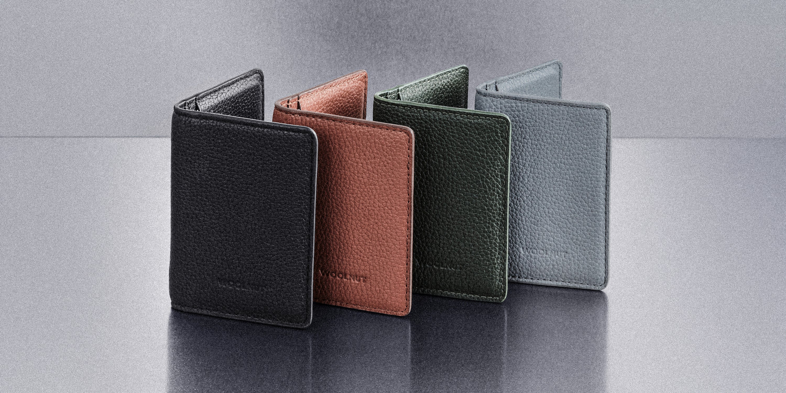 Woolnut Leather Wallet - Cognac