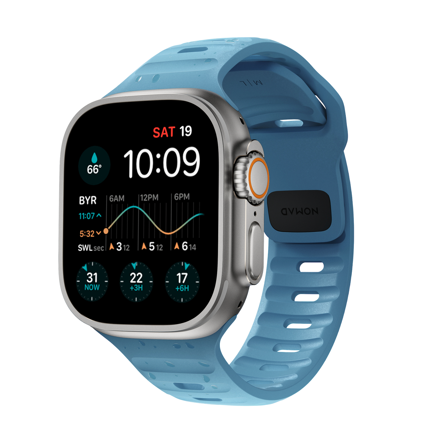 Nomad Sport Band - 46/49mm - Electric Blue